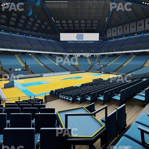 Dean Smith Center - Section 122 Seat View