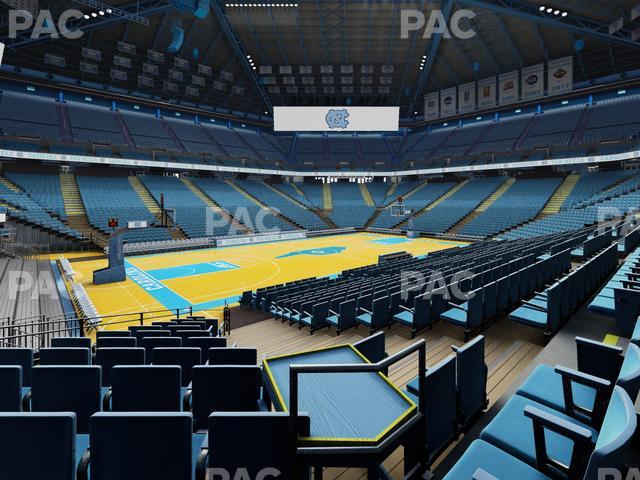 Dean Smith Center - Section 122 Seat View
