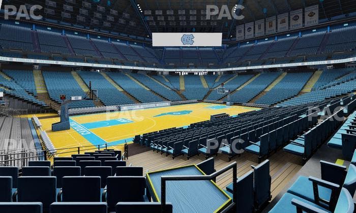 Dean Smith Center - Section 122 Seat View