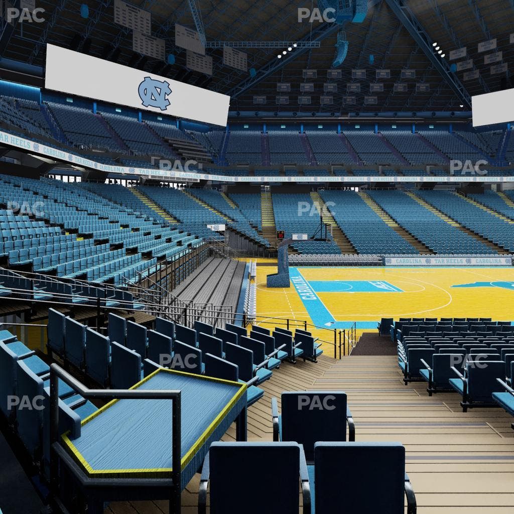 Dean Smith Center - Section 123 Seat View