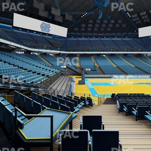 Dean Smith Center - Section 123 Seat View