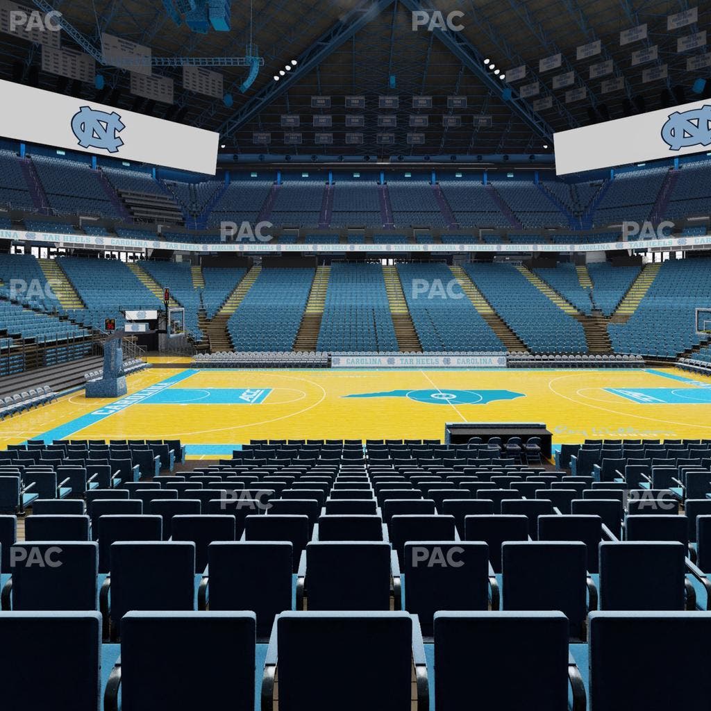 Dean Smith Center - Section 125 Seat View