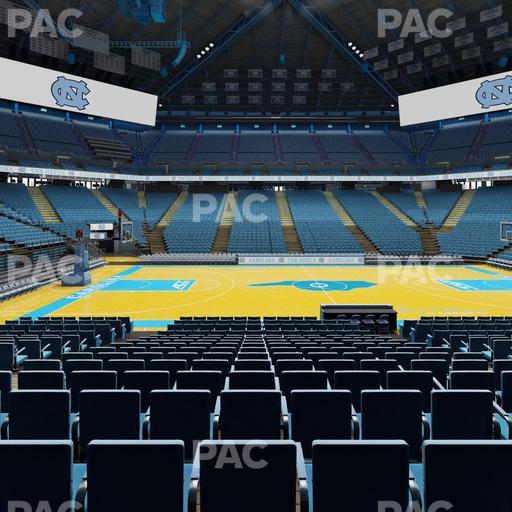 Dean Smith Center - Section 125 Seat View