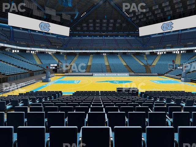 Dean Smith Center - Section 125 Seat View