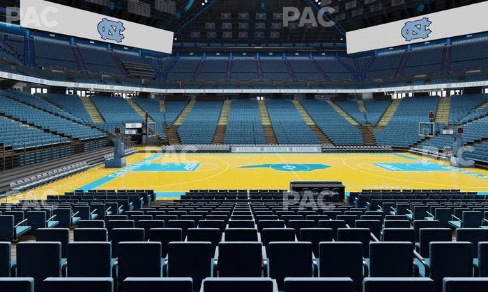 Dean Smith Center - Section 125 Seat View