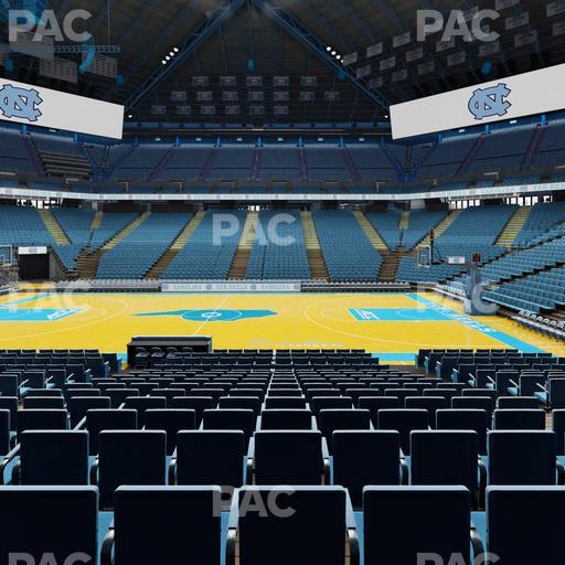 Dean Smith Center - Section 126 Seat View
