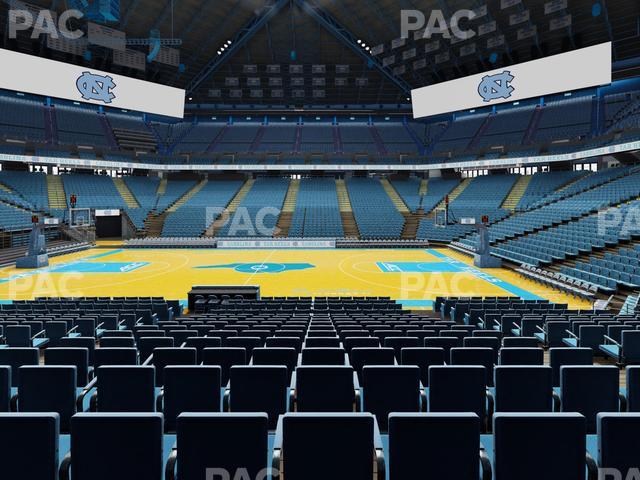 Dean Smith Center - Section 126 Seat View