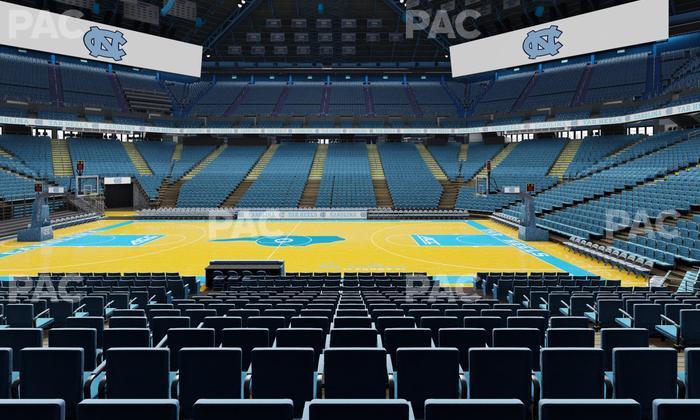 Dean Smith Center - Section 126 Seat View