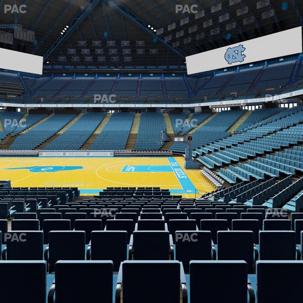 Dean Smith Center - Section 127 Seat View