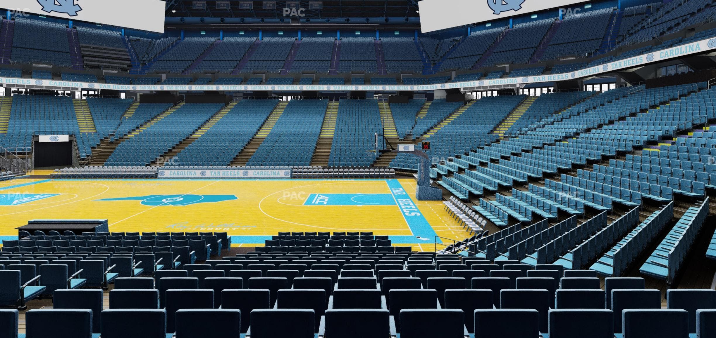 Dean Smith Center - Section 127 Seat View
