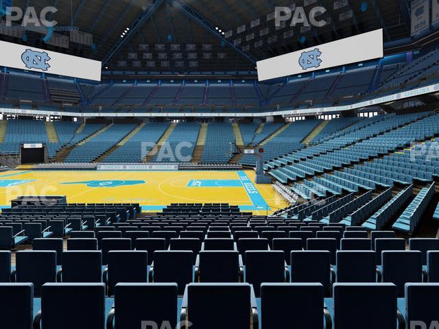 Dean Smith Center - Section 127 Seat View