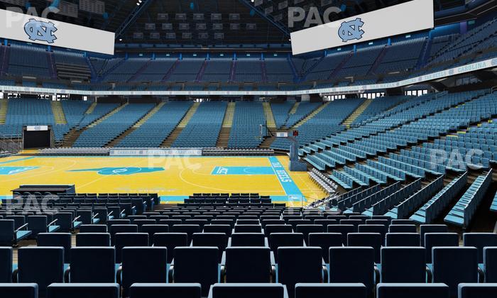 Dean Smith Center - Section 127 Seat View