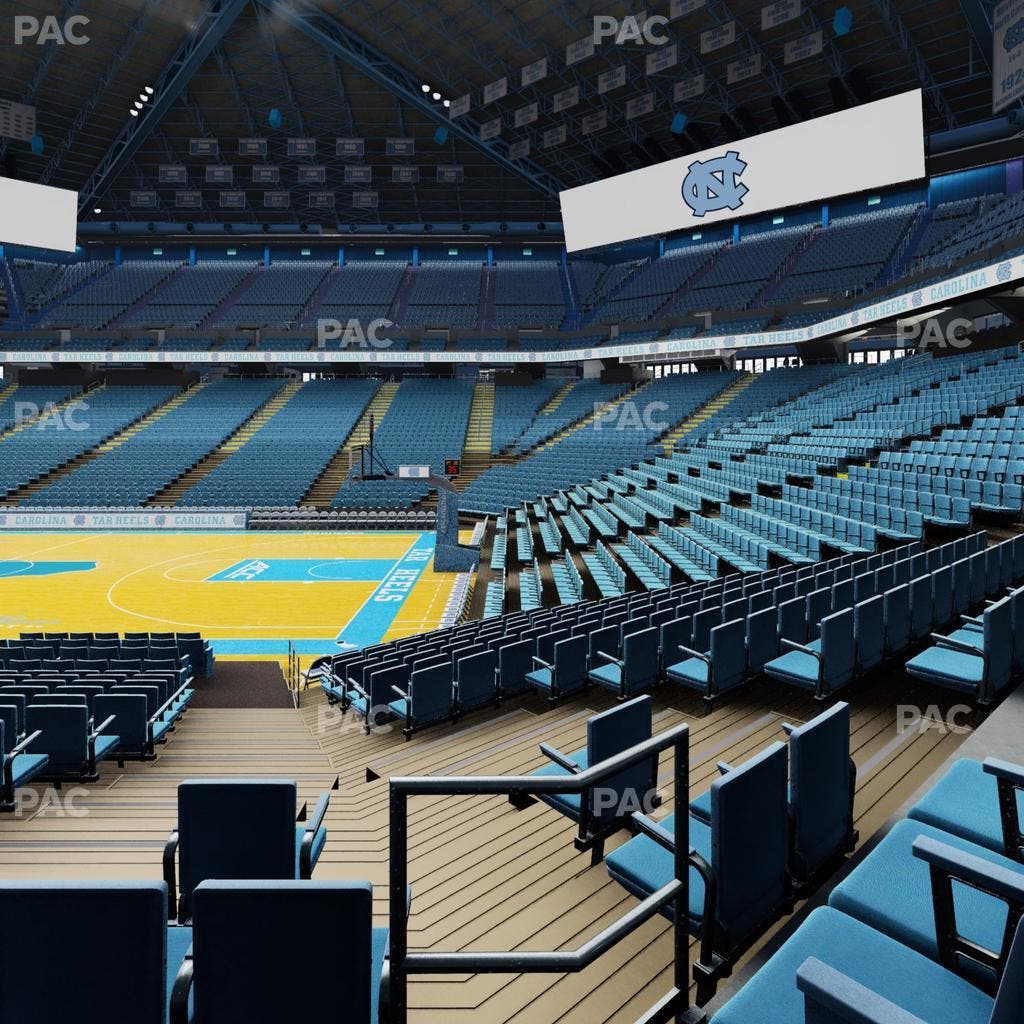 Dean Smith Center - Section 128 Seat View