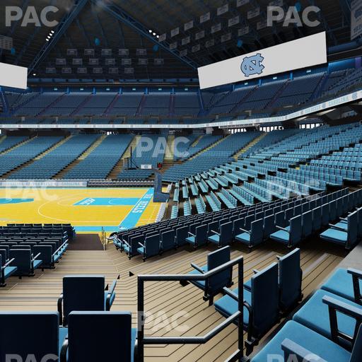 Dean Smith Center - Section 128 Seat View