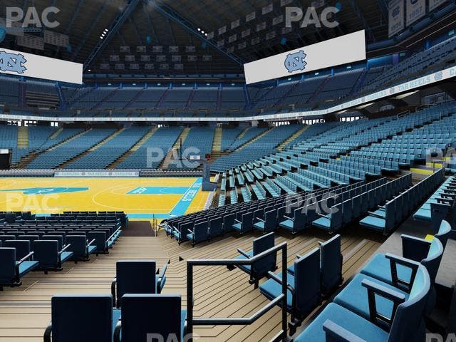 Dean Smith Center - Section 128 Seat View