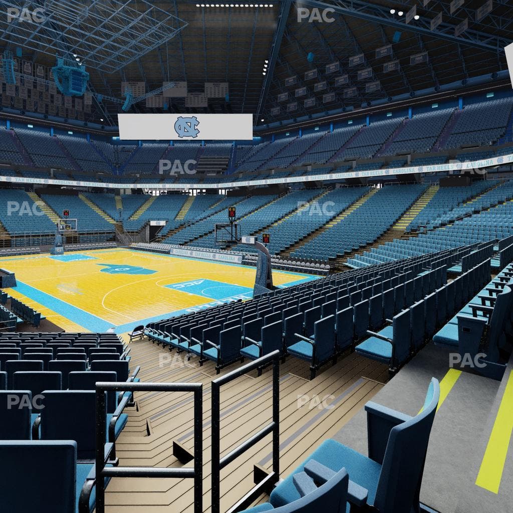 Dean Smith Center - Section 131 Seat View