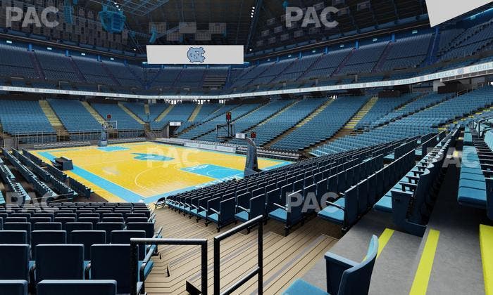 Dean Smith Center - Section 131 Seat View