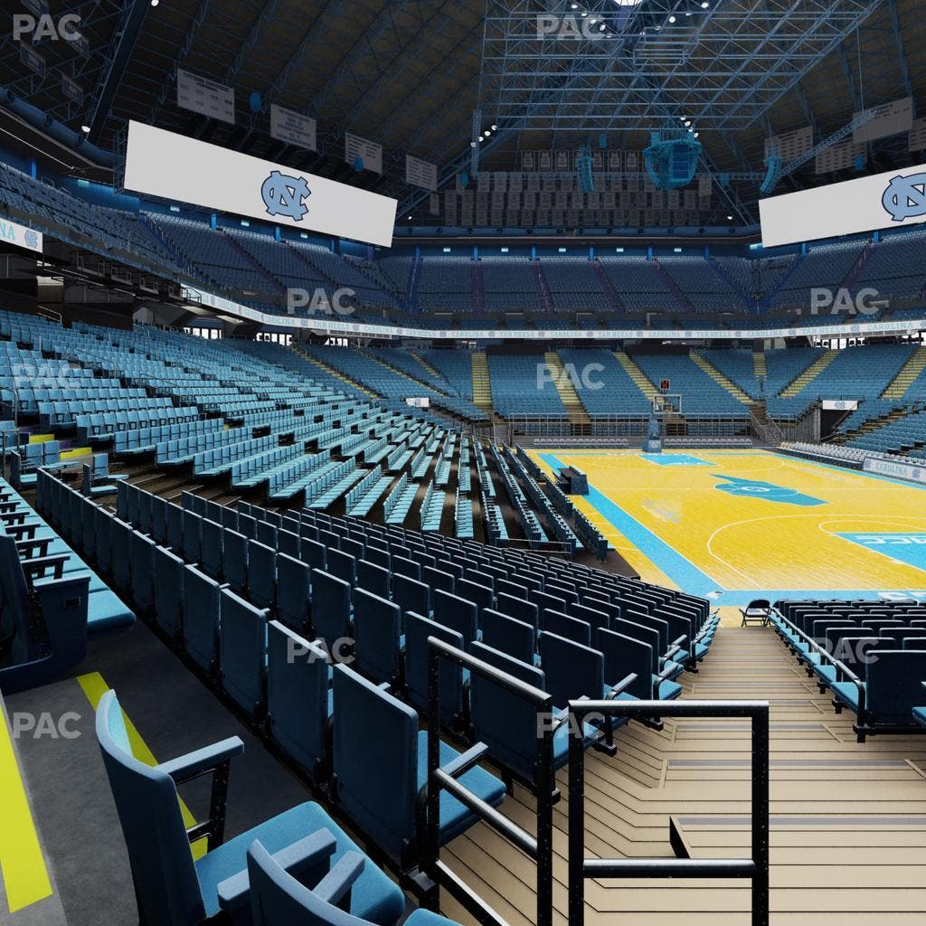 Dean Smith Center - Section 132 Seat View