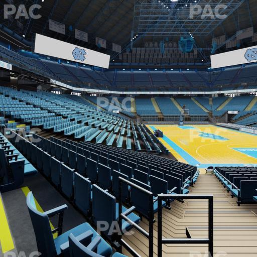 Dean Smith Center - Section 132 Seat View