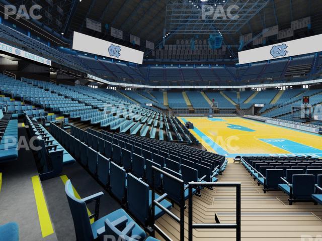 Dean Smith Center - Section 132 Seat View