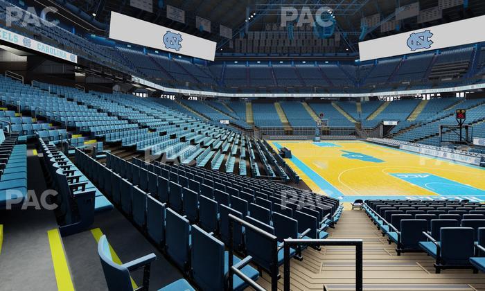 Dean Smith Center - Section 132 Seat View