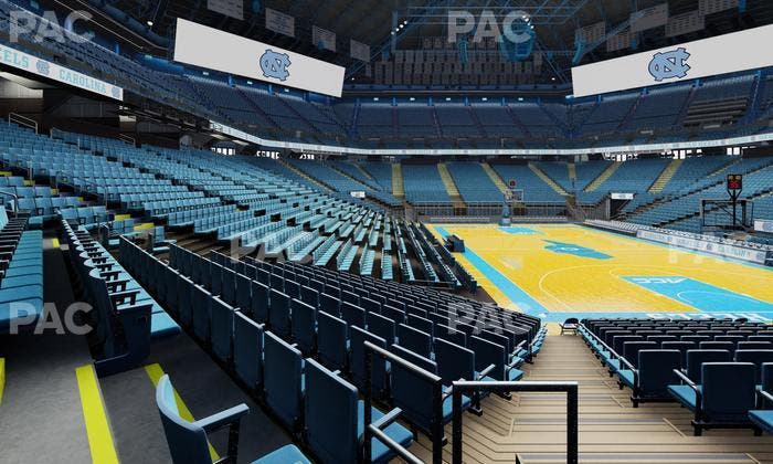 Dean Smith Center - Section 132 Seat View