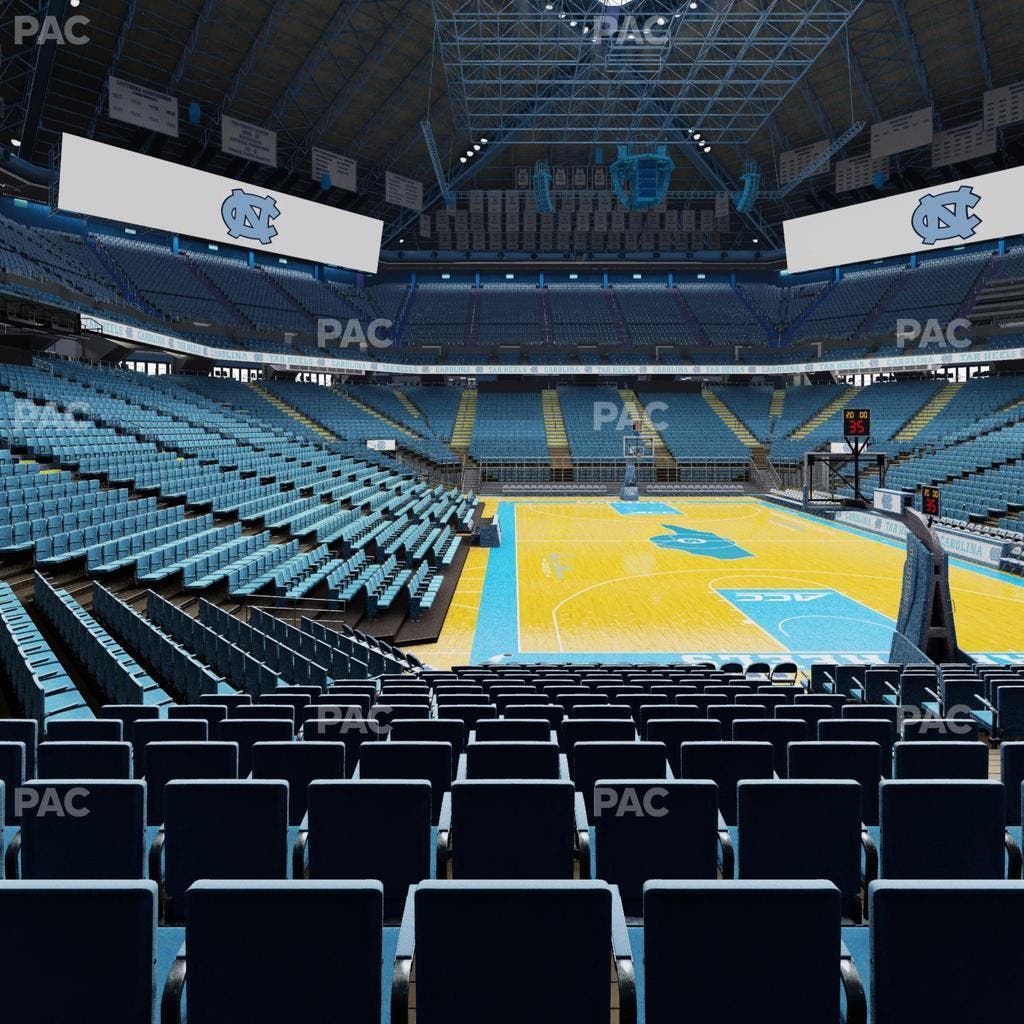 Dean Smith Center - Section 133 Seat View