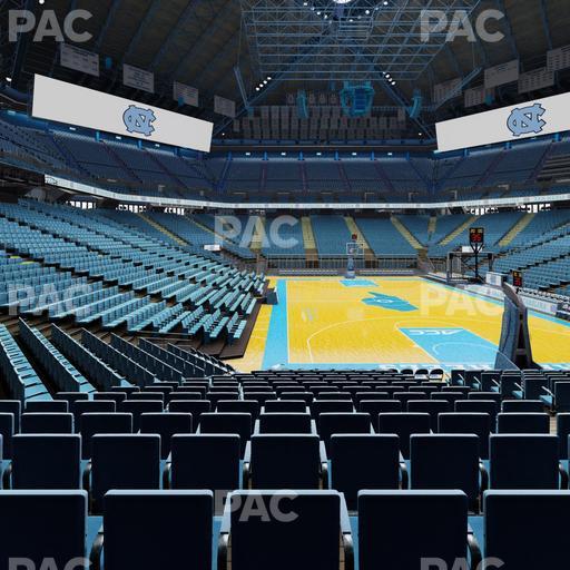 Dean Smith Center - Section 133 Seat View