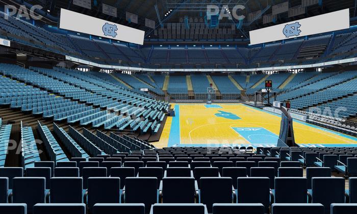 Dean Smith Center - Section 133 Seat View