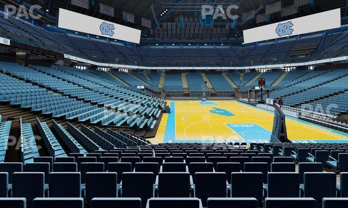 Dean Smith Center - Section 133 Seat View