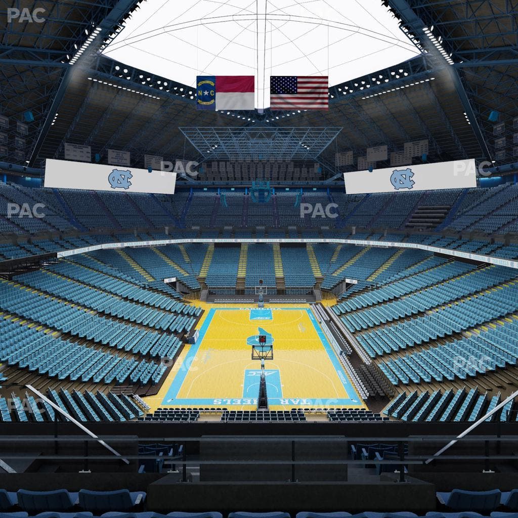 Dean Smith Center - Section 200 Seat View