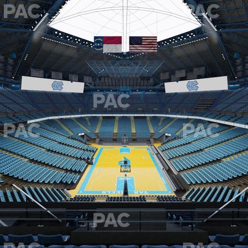 Dean Smith Center - Section 200 Seat View
