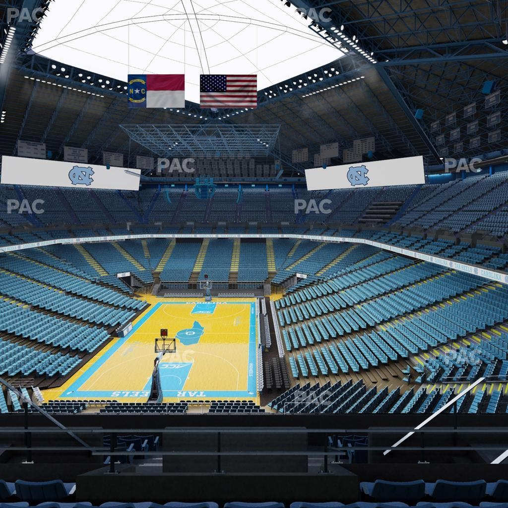 Dean Smith Center - Section 201 Seat View