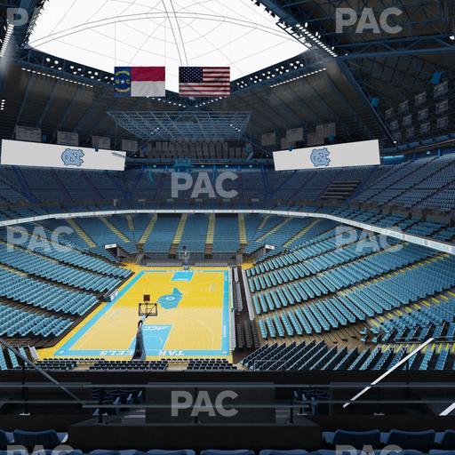 Dean Smith Center - Section 201 Seat View