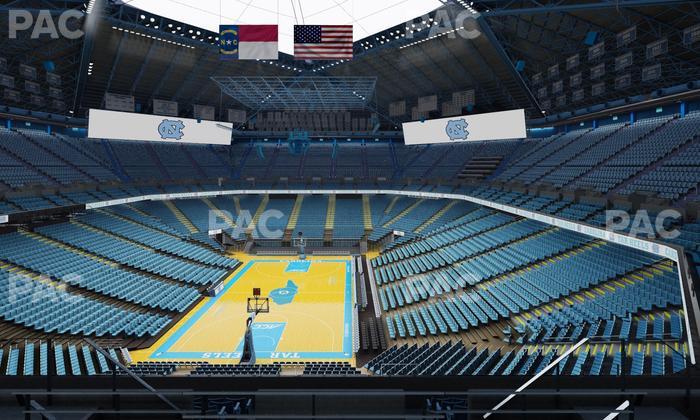 Dean Smith Center - Section 201 Seat View