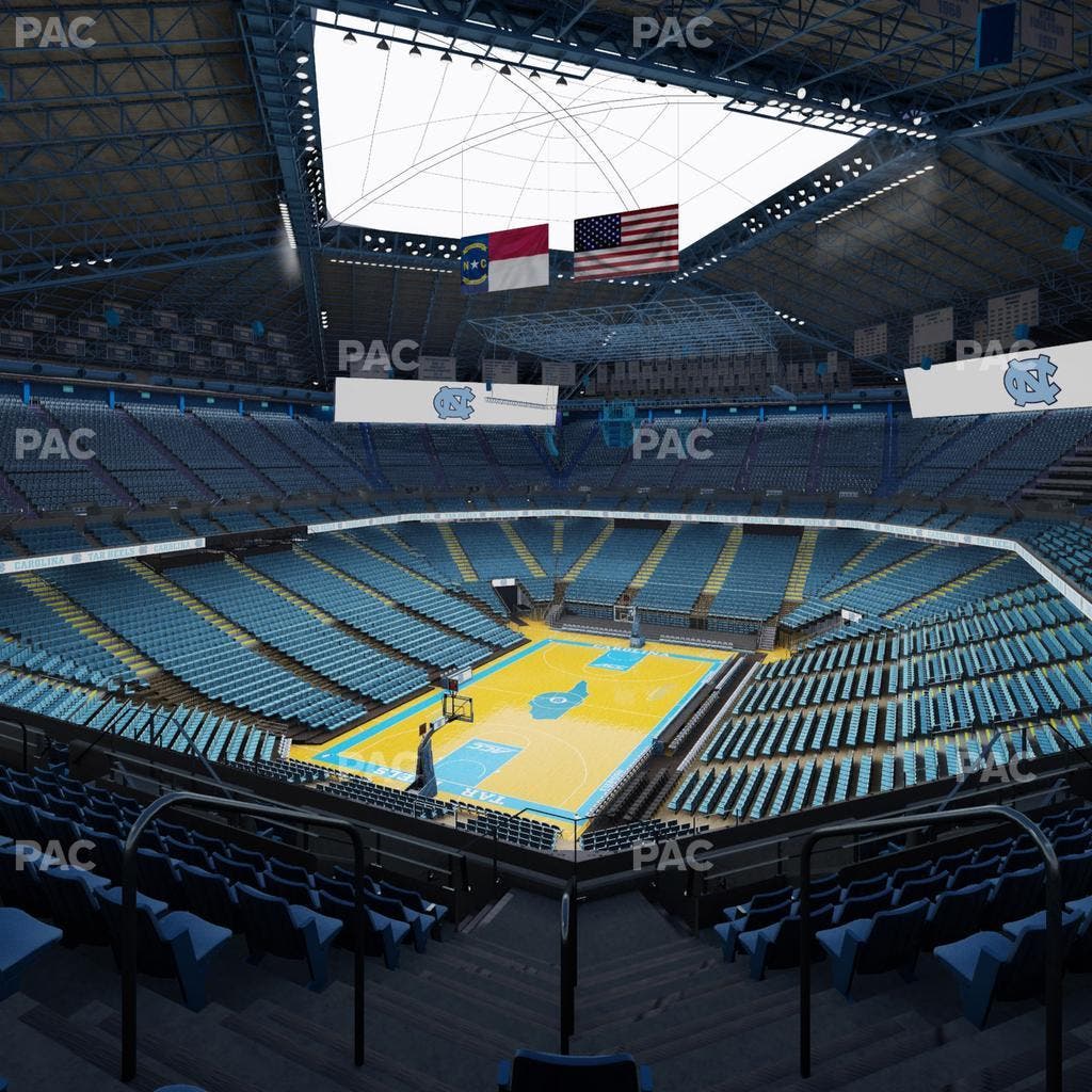 Dean Smith Center - Section 202 A Seat View