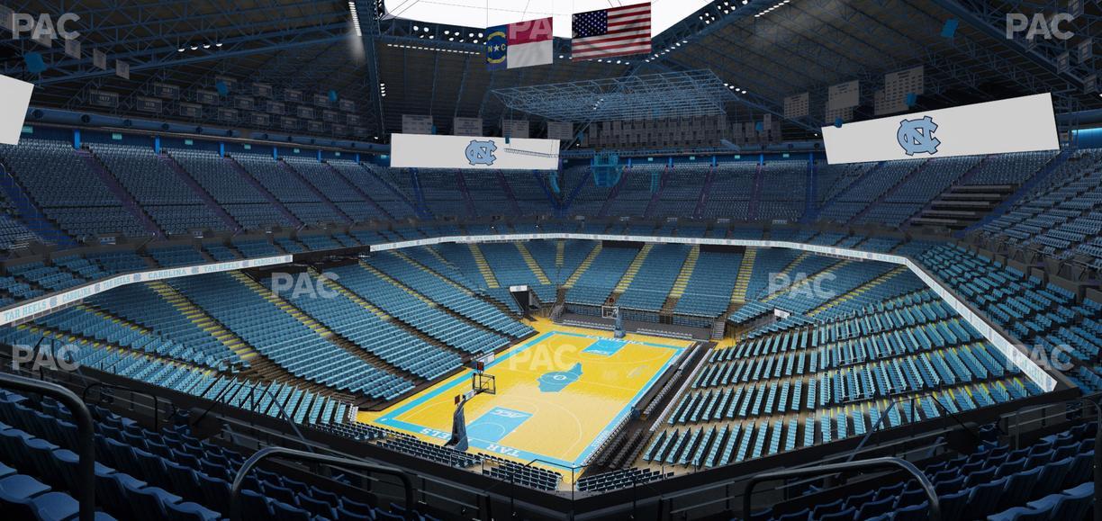 Dean Smith Center - Section 202 A Seat View