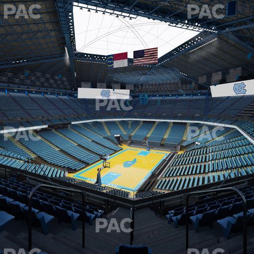 Dean Smith Center - Section 202 A Seat View
