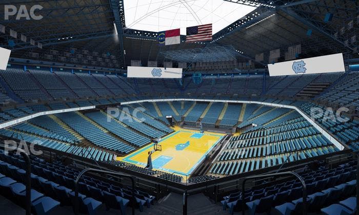 Dean Smith Center - Section 202 A Seat View