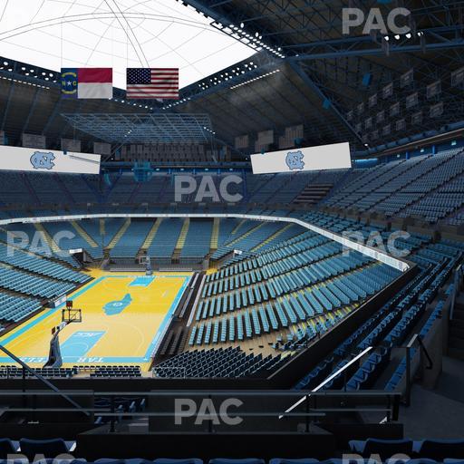 Dean Smith Center - Section 202 Seat View