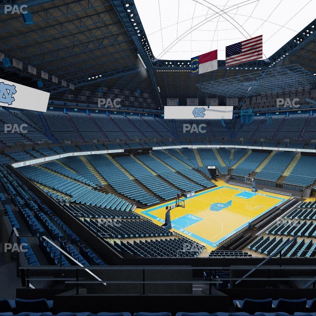 Dean Smith Center - Section 203 Seat View