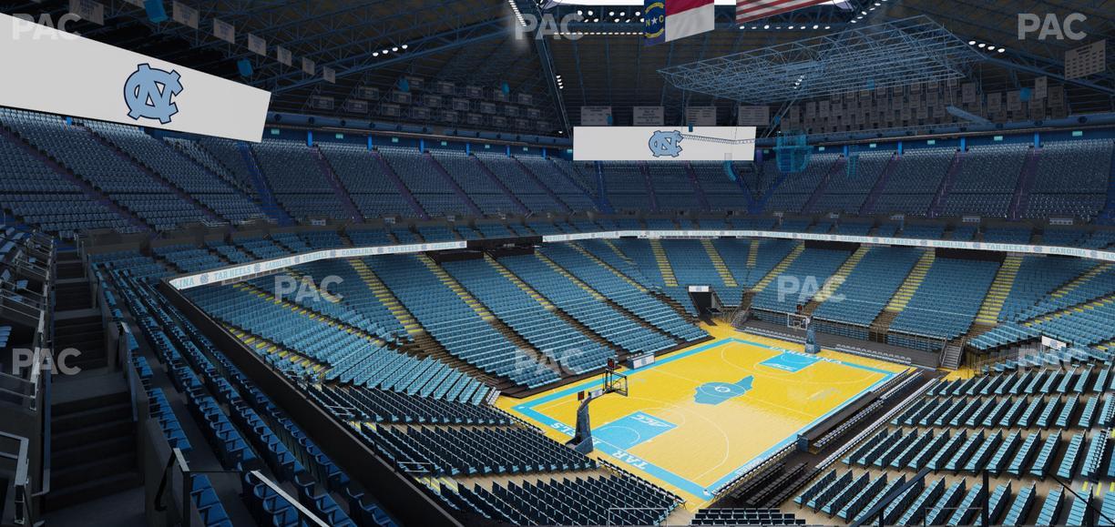 Dean Smith Center - Section 203 Seat View