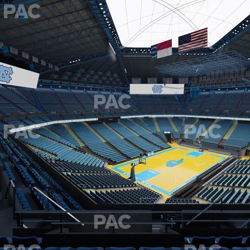Dean Smith Center - Section 203 Seat View