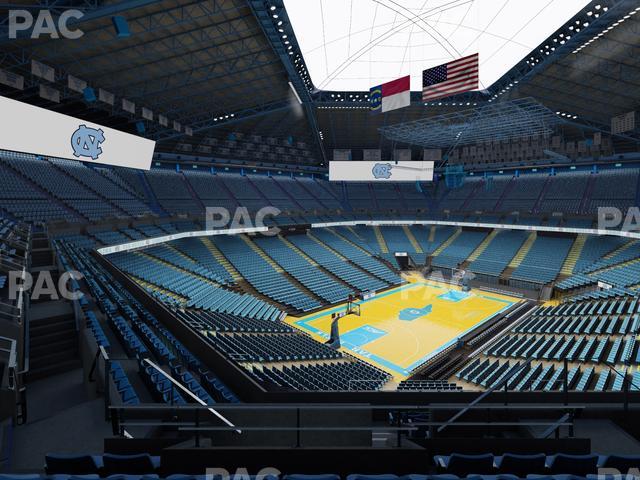Dean Smith Center - Section 203 Seat View