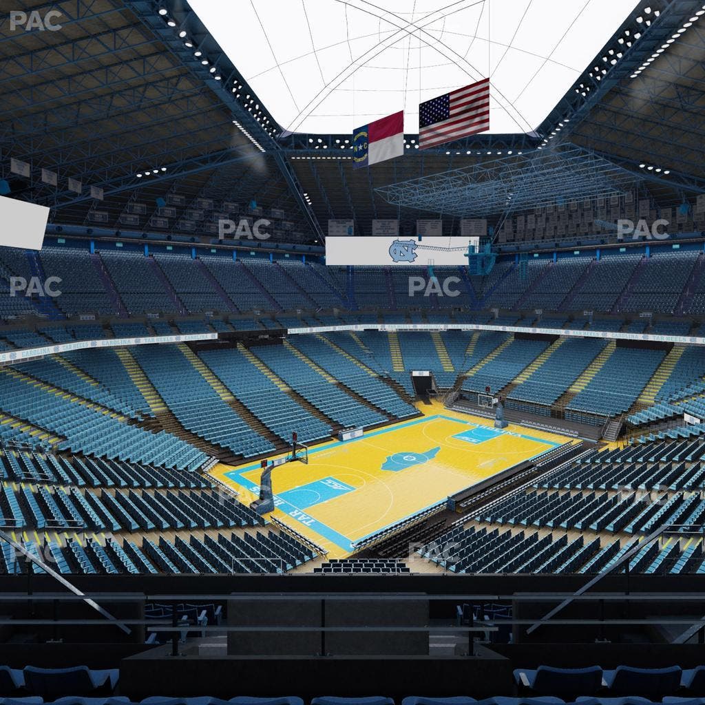 Dean Smith Center - Section 204 Seat View