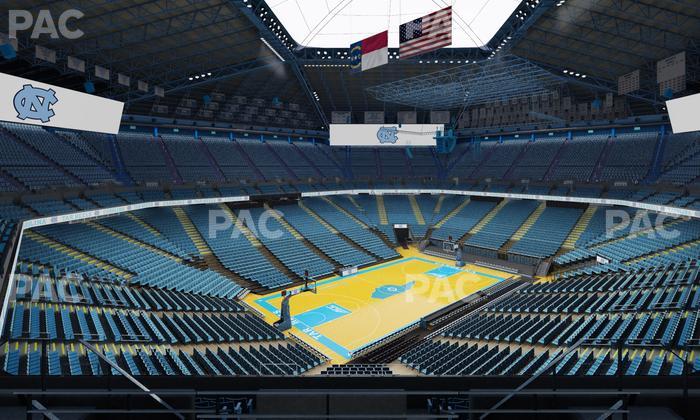 Dean Smith Center - Section 204 Seat View