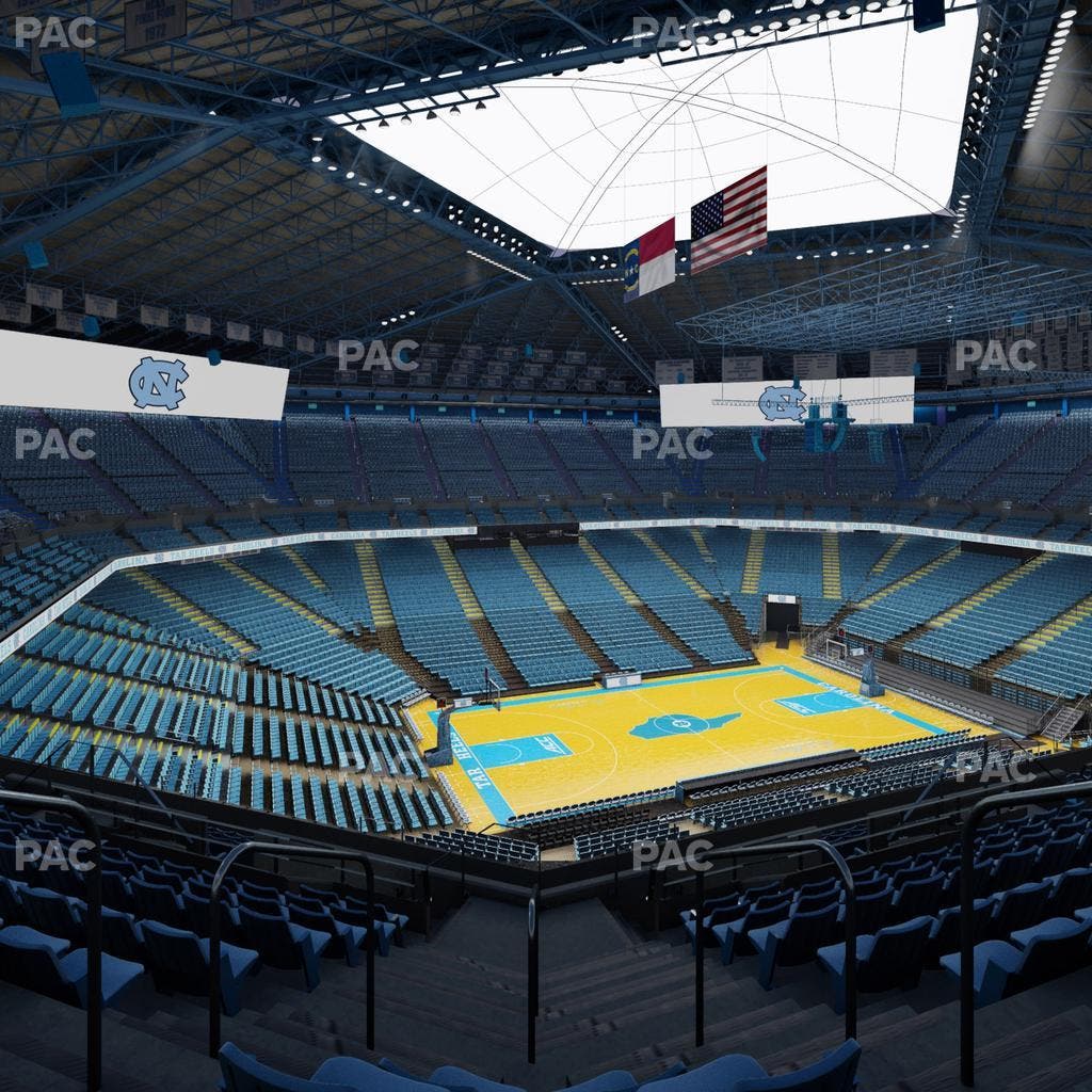 Dean Smith Center - Section 205 A Seat View