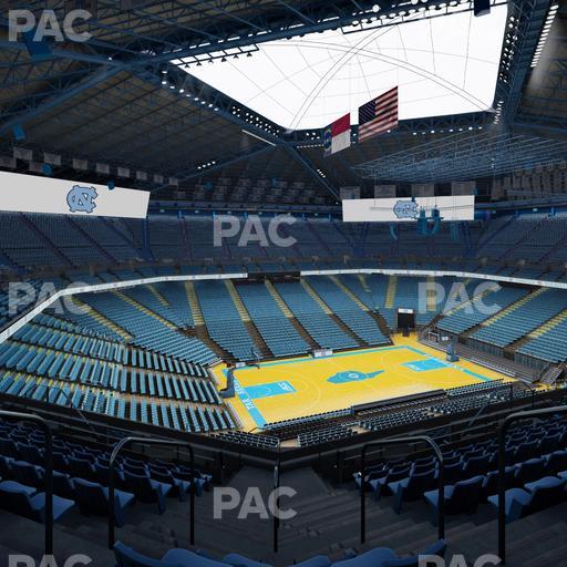 Dean Smith Center - Section 205 A Seat View