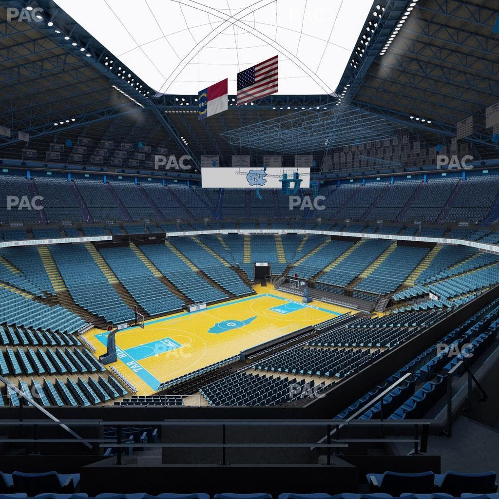 Dean Smith Center - Section 205 Seat View