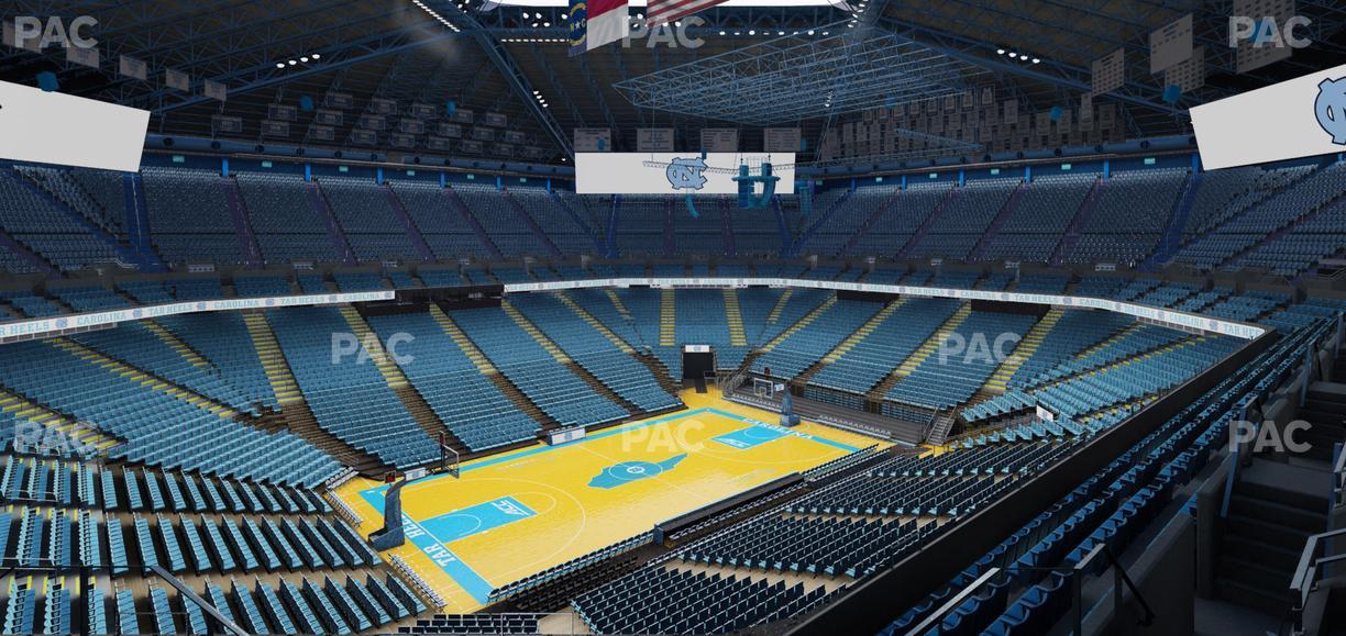 Dean Smith Center - Section 205 Seat View